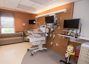 New NICU baby room