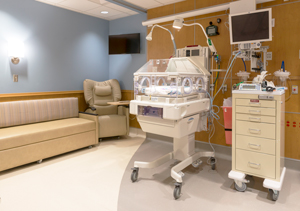 NICU room