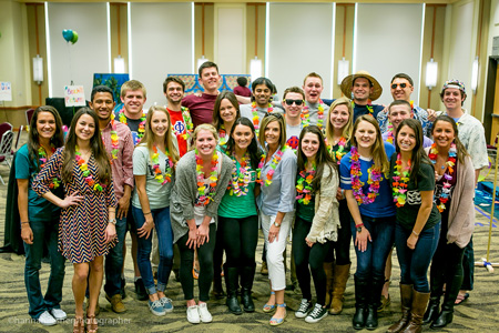 SigEp, Kappa Alpha Theta with Dr. Hussey-Gardner